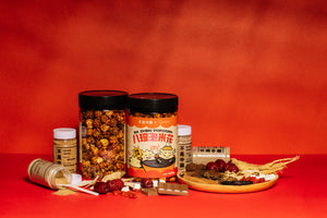 中藥爆米花 - 八珍泡米花 Ba Zhen Popcorn